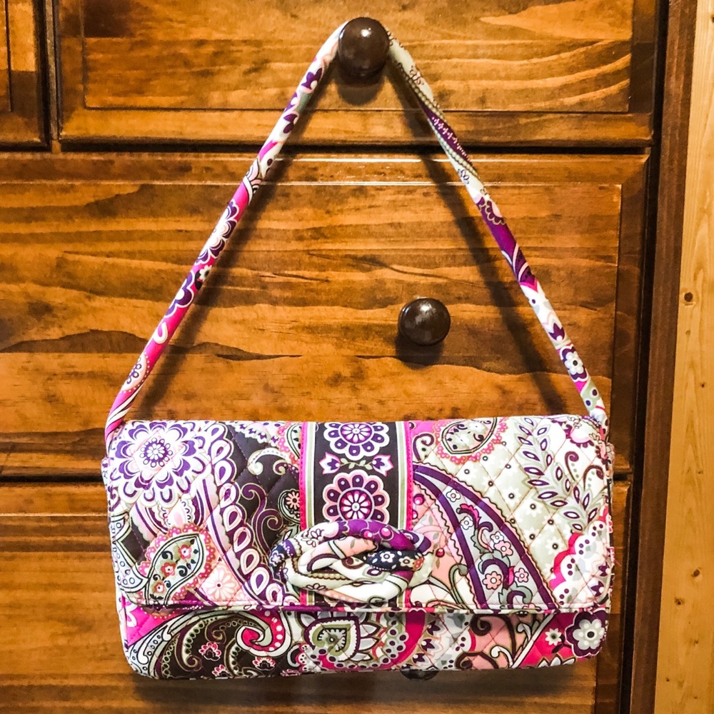 Vera Bradley Very Berry Paisley Purse, 2010 - 2012